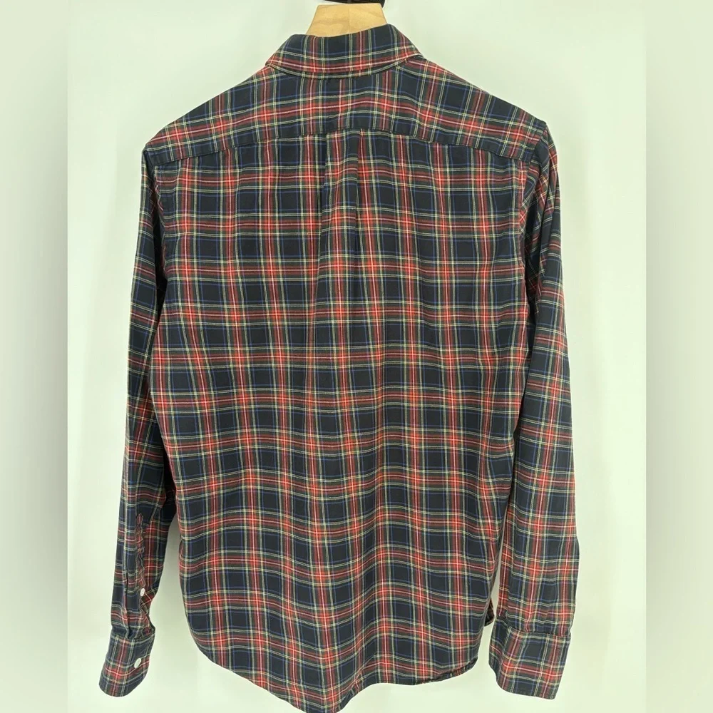Thomas Mason®‎ for J.Crew Plaided Slim Flannel Shirt